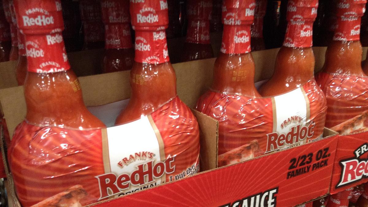 Pick 1 Frank's RedHot Sauce Glass Bottle & 1 Franks Red Hot