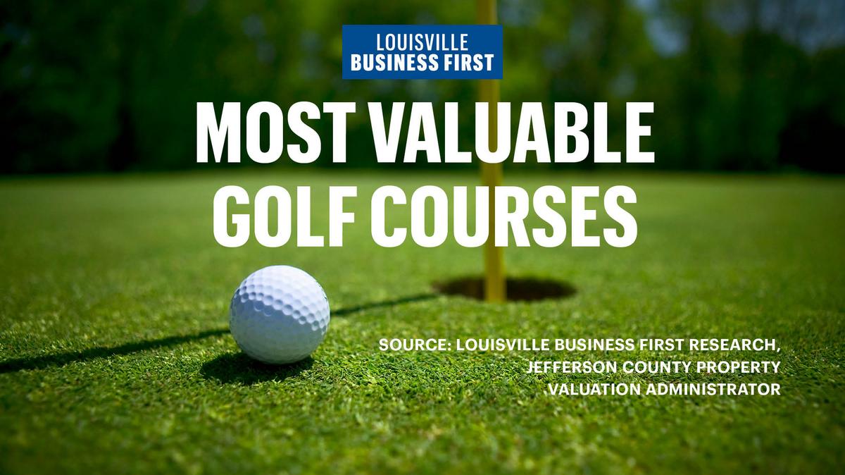 The most valuable golf courses in Jefferson County Louisville