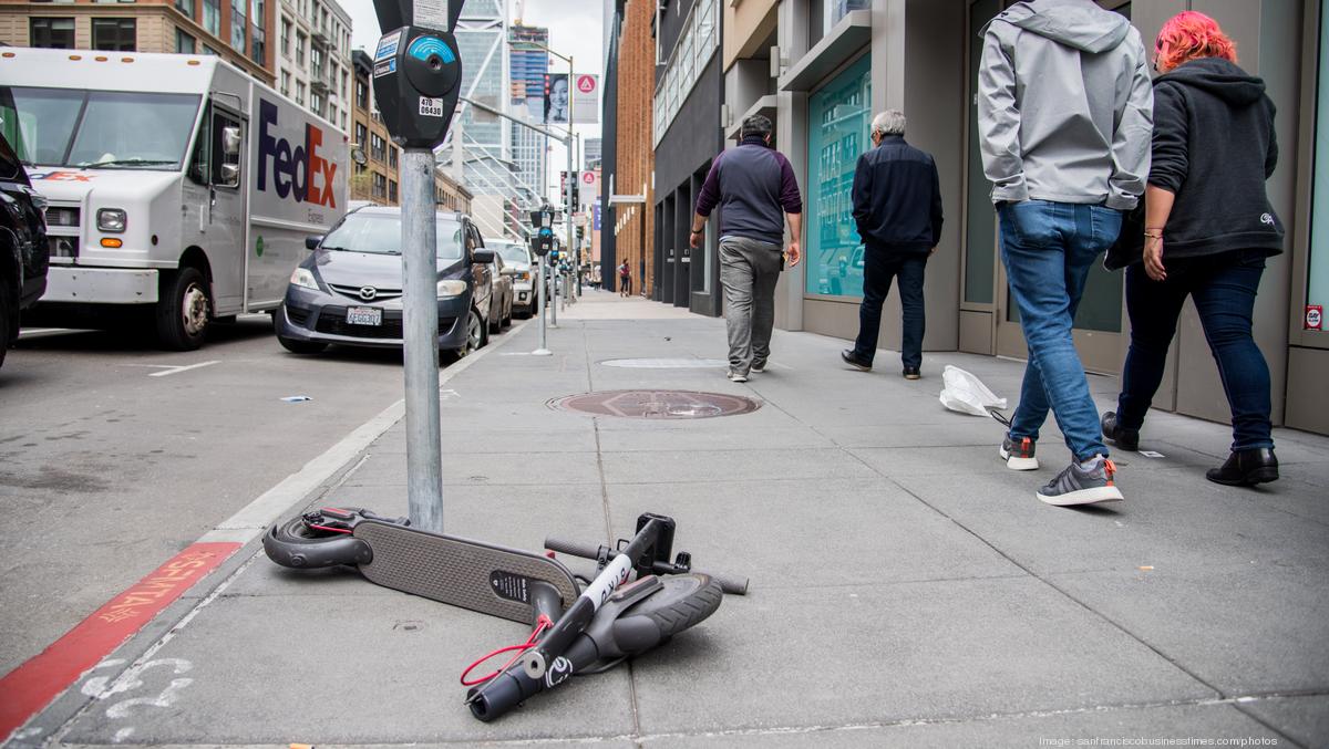 San Francisco scoops up improperlyparked scooters on city sidewalks