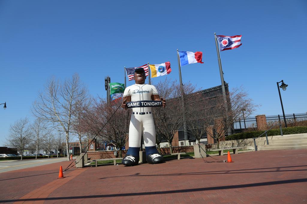 Columbus Clippers OT Sports Authentic On Field Veleros Jerseys 