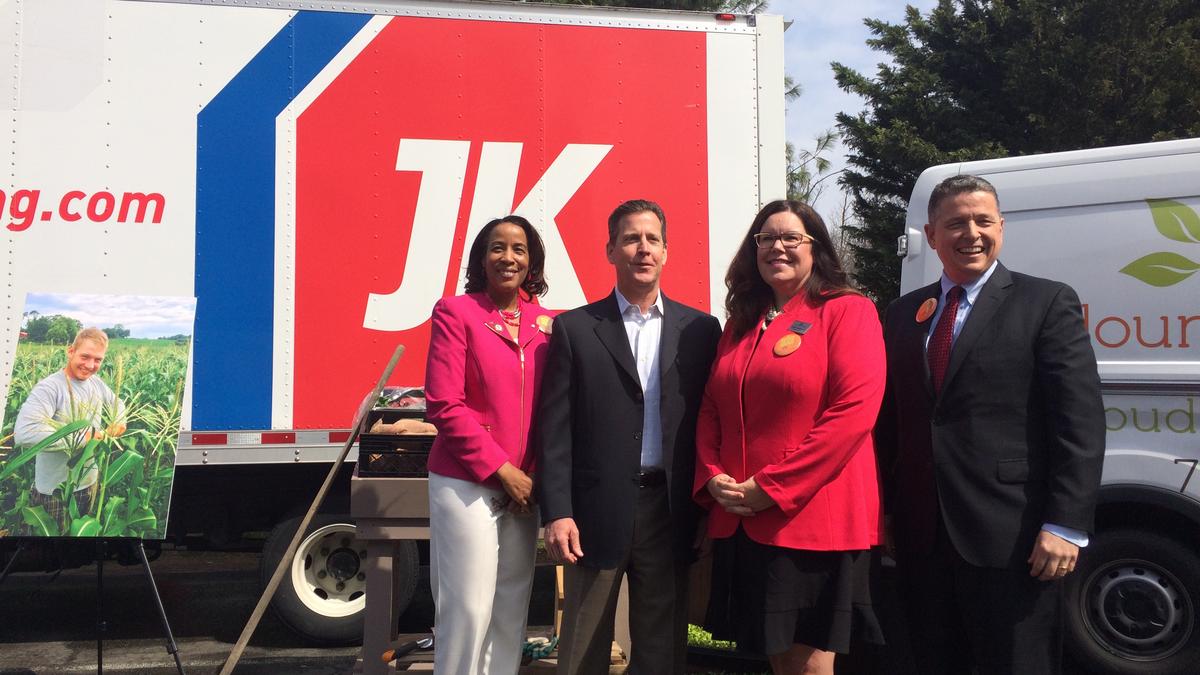 JK Moving's Chuck Kuhn buys a farm, will donate 50 tons of veggies and