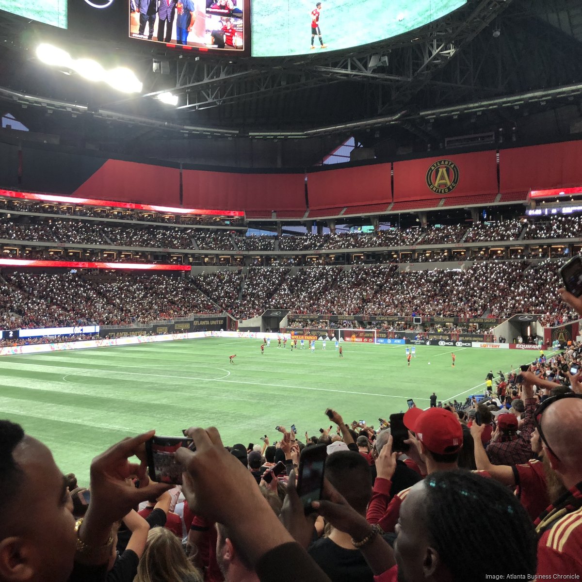 Atlanta United FC Wins in Mercedes-Benz Stadium Opener - Soccer