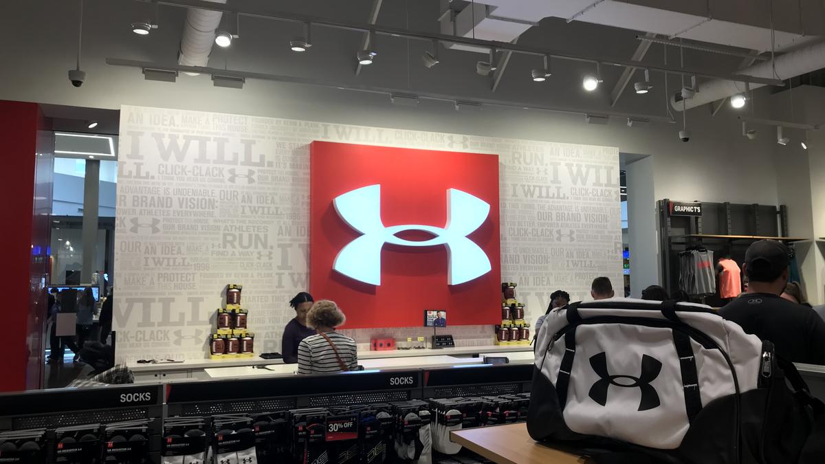 Under Armour holding sample sale in 
