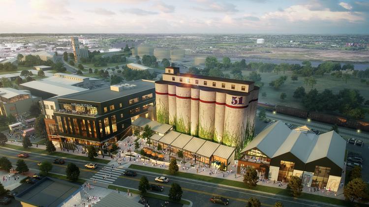 Nashville Real Estate Developer Reveals Plans To Double Size Of The Expansion Of Stocking 51 Would Surround Existing Silos On Site At 4900 Centennial Blvd