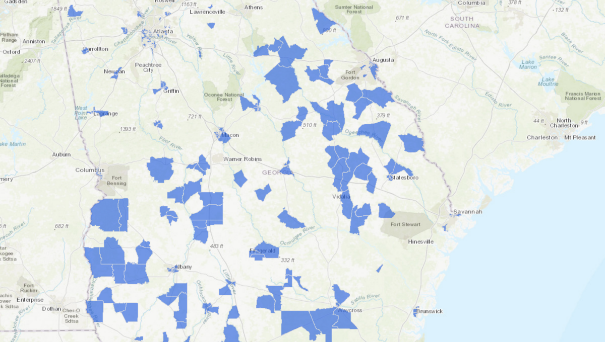 260 More Low Income Communities In Georgia Designated As Federal   Screen Shot 2018 04 17 At 74709 Pm*1200xx2410 1366 0 613 