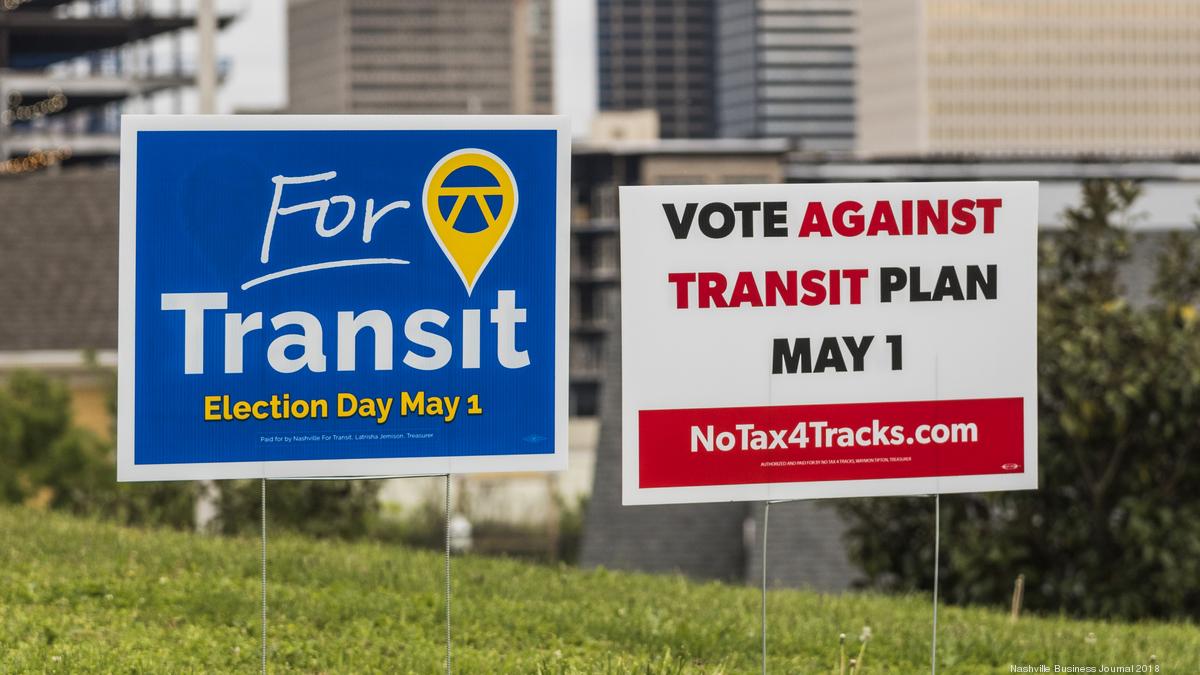 A Voter Guide To Nashville's Mass-transit Plan - Nashville Business Journal