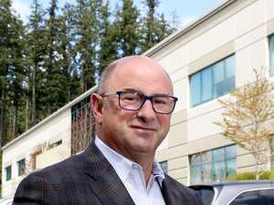 Seattle Genetics CEO Clay Siegall in Bothell