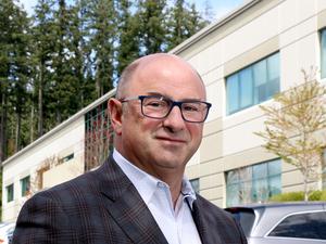 Seattle Genetics CEO Clay Siegall in Bothell