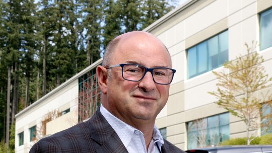 Seattle Genetics CEO Clay Siegall in Bothell