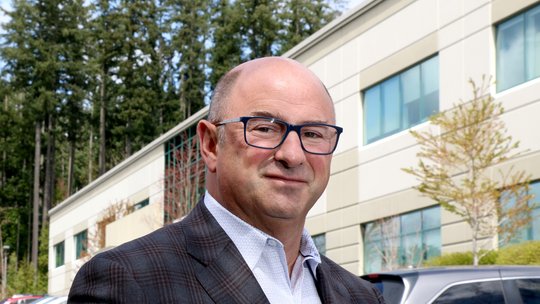 Seattle Genetics CEO Clay Siegall in Bothell