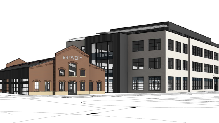 New Office Building With A Taproom Proposed In Gahanna For Two A New Four Story 69 000 Square Foot Office Building And 5 200