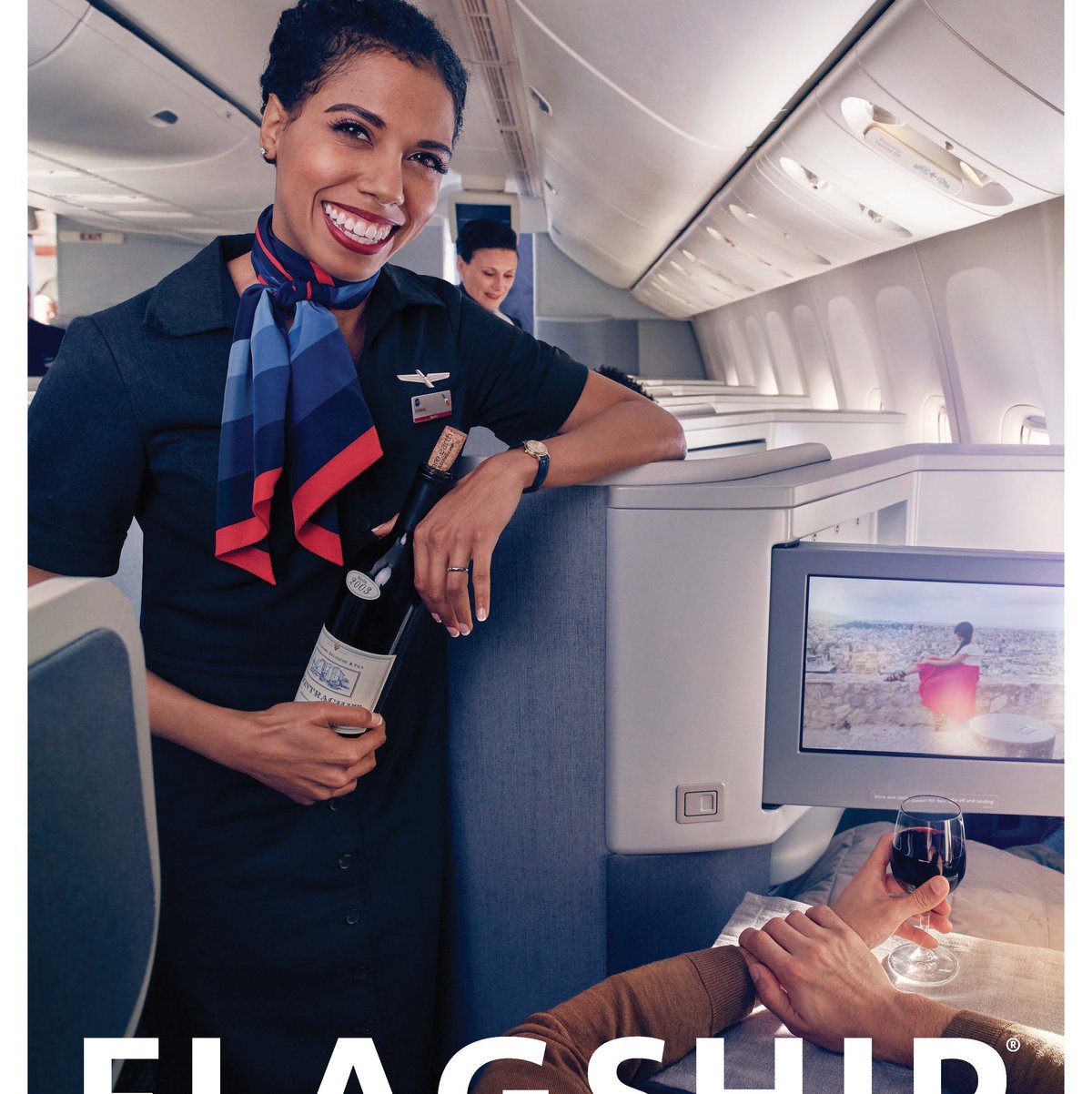 American Airlines unveil ads focused on premium 'flagship
