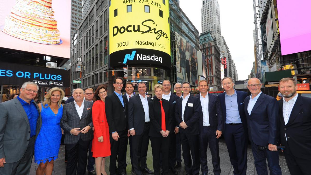 Here S How Docusign Ipo S Big Winners At Jackson Square Ventures And Ignition Partners Helped Shape Its Success Silicon Valley Business Journal