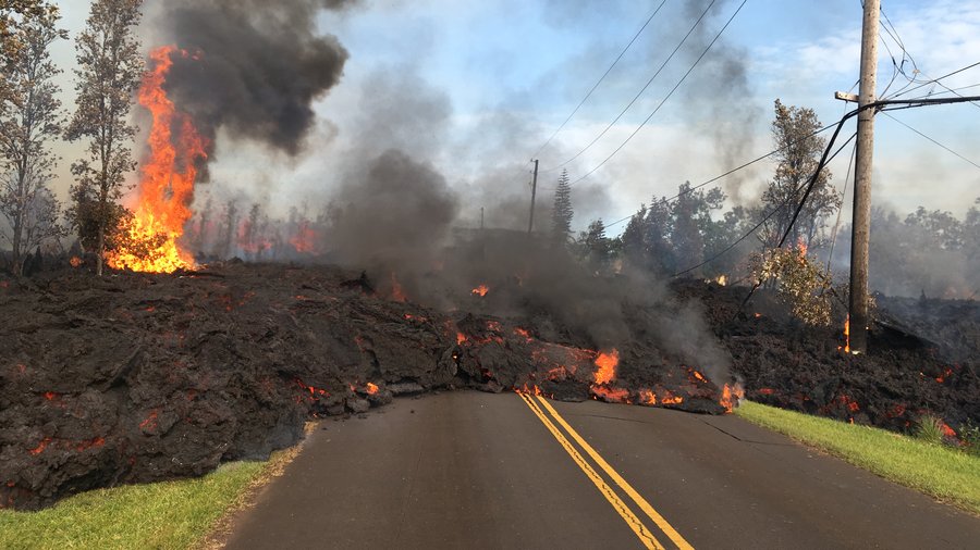 Fire damage from lava could be covered under homeowners insurance
