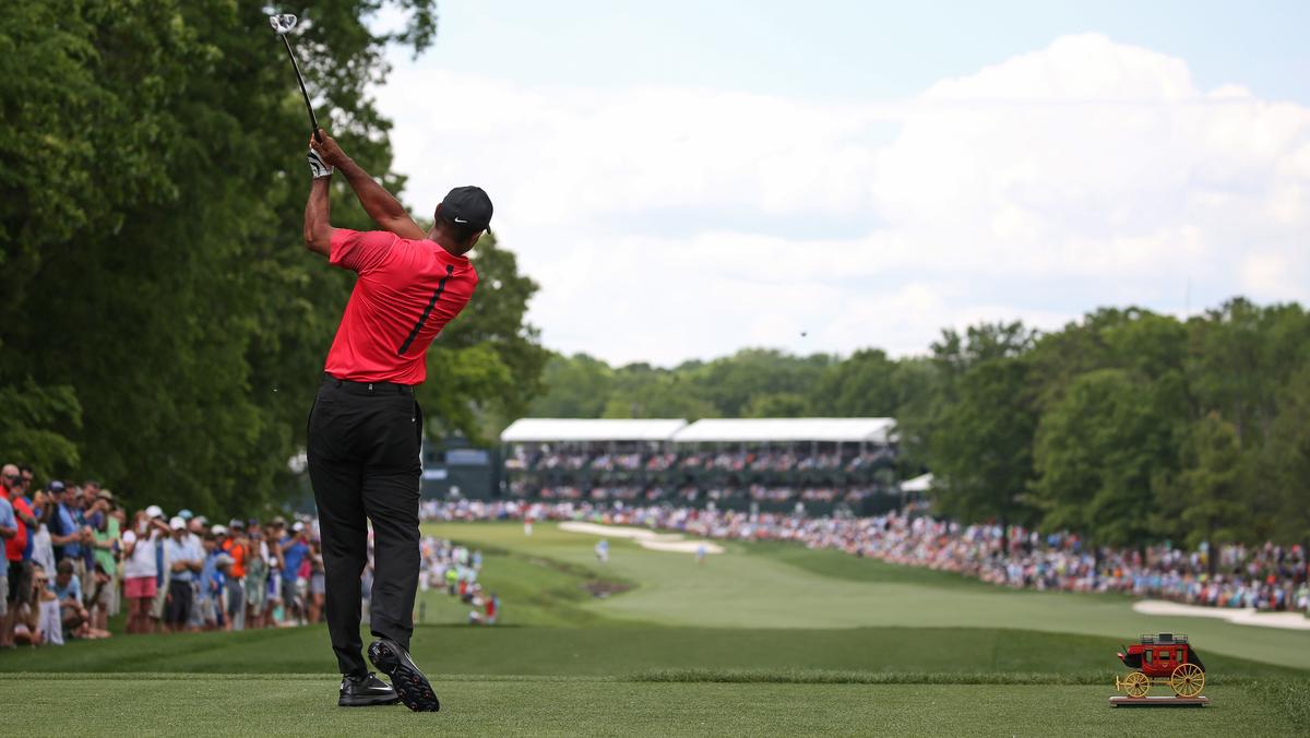 Quail Hollow builds on golf tournament's record run - Charlotte ...