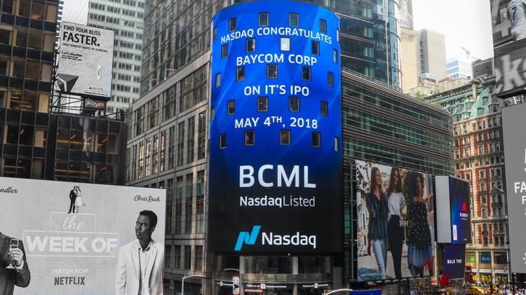 Baycom Corp Raises 63 Million In Bay Area S Second Bank Ipo In