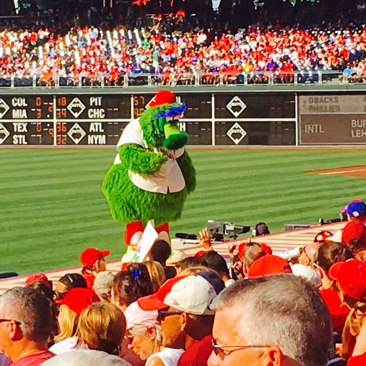 Phillie Phanatic creators Bonnie Erickson and Wayde Harrison slam