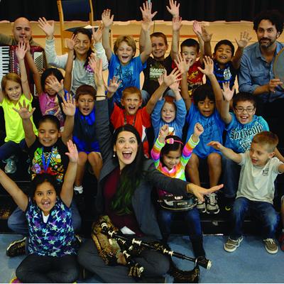 Musical Bridges Around the World Celebrates 20th anniversary, bringing : A astonishing picture showing a beautiful landscape. The tones are striking and blend flawlessly. The layout looks great, with its particulars are highly clear.