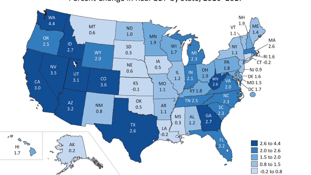 Mass. had the fastest-growing economy in the Northeast for 2017 ...