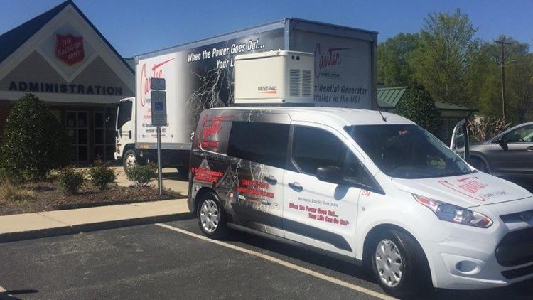 Canter Systems Is Growing In The Southeast Through Cantor Systems Which Has Services Vehicles Seen Here At The Greensboro Salvation Army