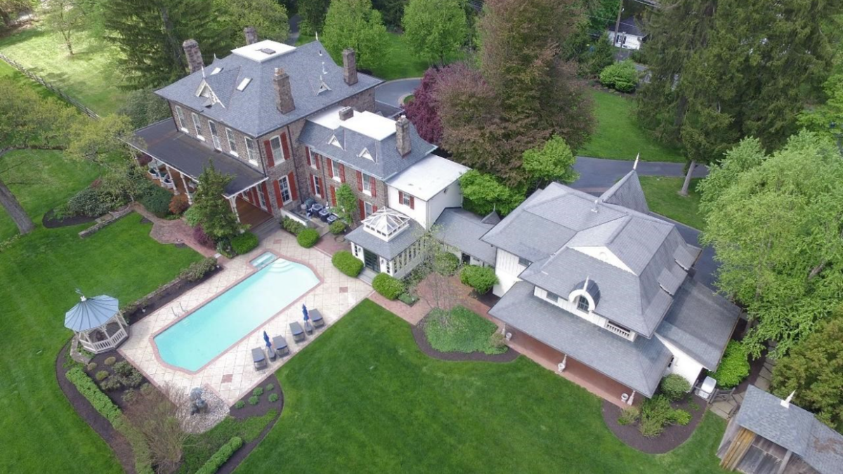 Montgomery County's famous Mercer mansion hits the market for 2.95