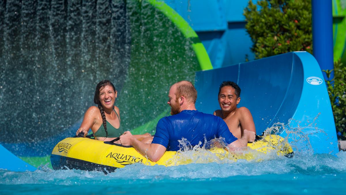 SeaWorld's Aquatica adds new dueling water slide attraction in Florida ...