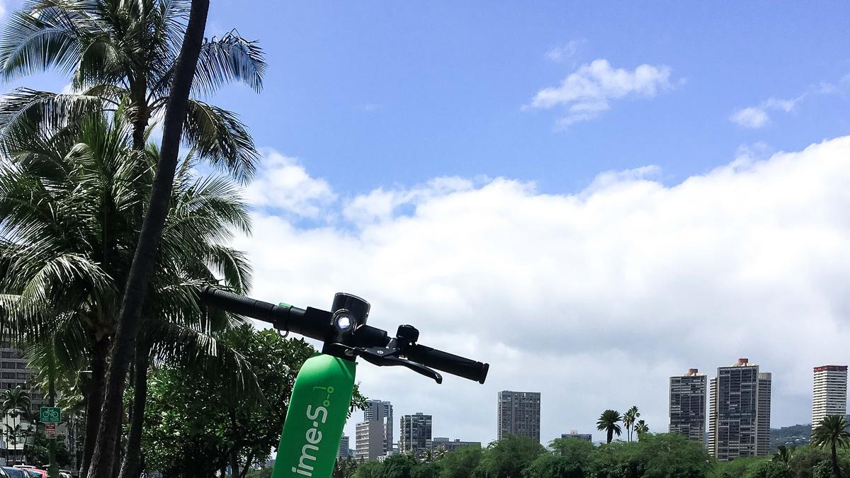 Electric scooter sharing program launches in Honolulu Pacific