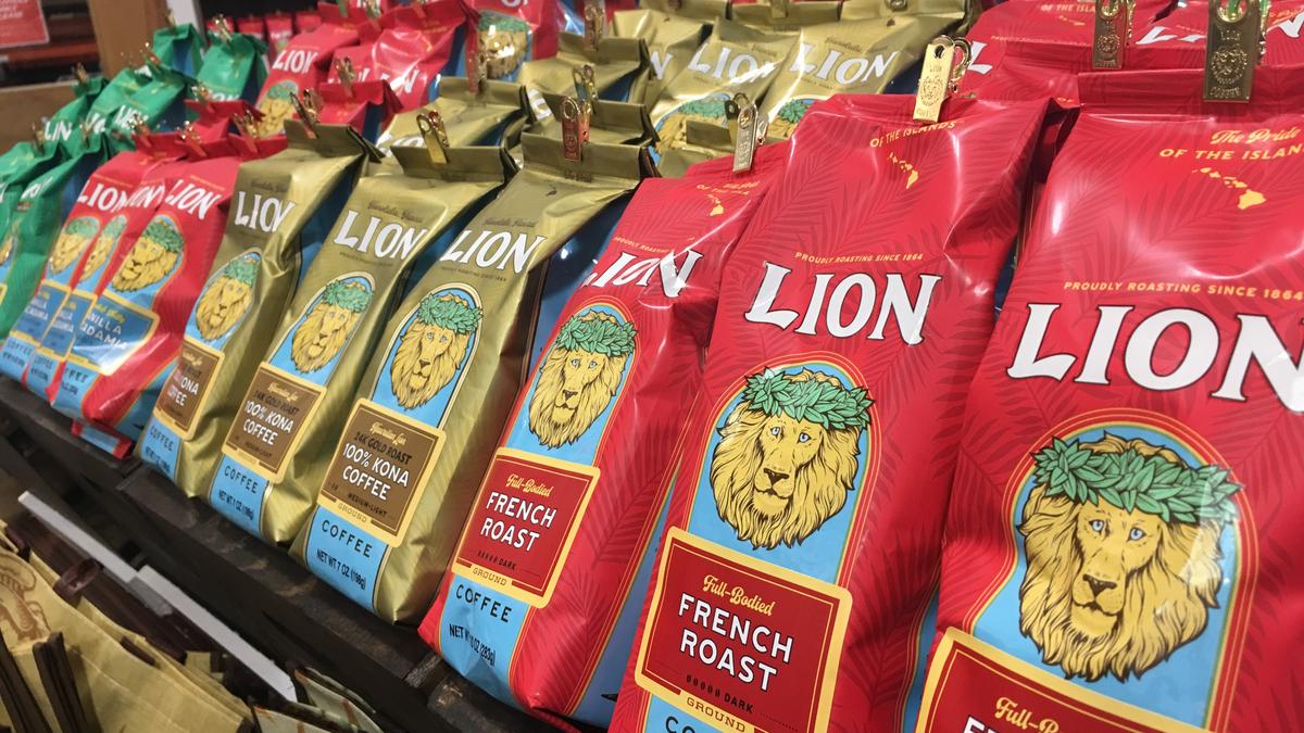 Lion Coffee rebrands to attract new customers Pacific Business News