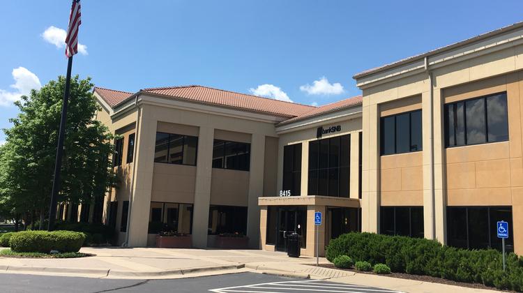 The Simmons Bank Building at 8415 E. 21st St. in the Wilson Estates Office Park in northeast Wichita. 