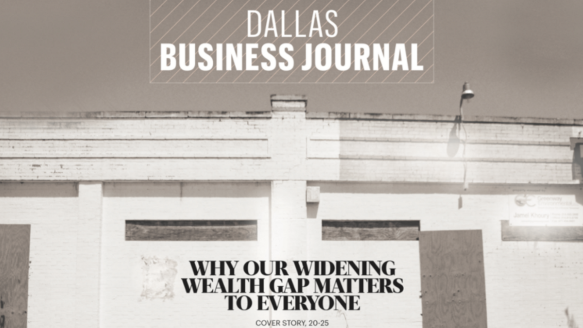 Feeling Alone As Opportunity Gap Widens >> How The Increasing Income Gap In The Dallas Fort Worth Region Feeling Alone As Opportunity Gap Widens >> How The Increasing Income Gap In The Dallas Fort Worth Region