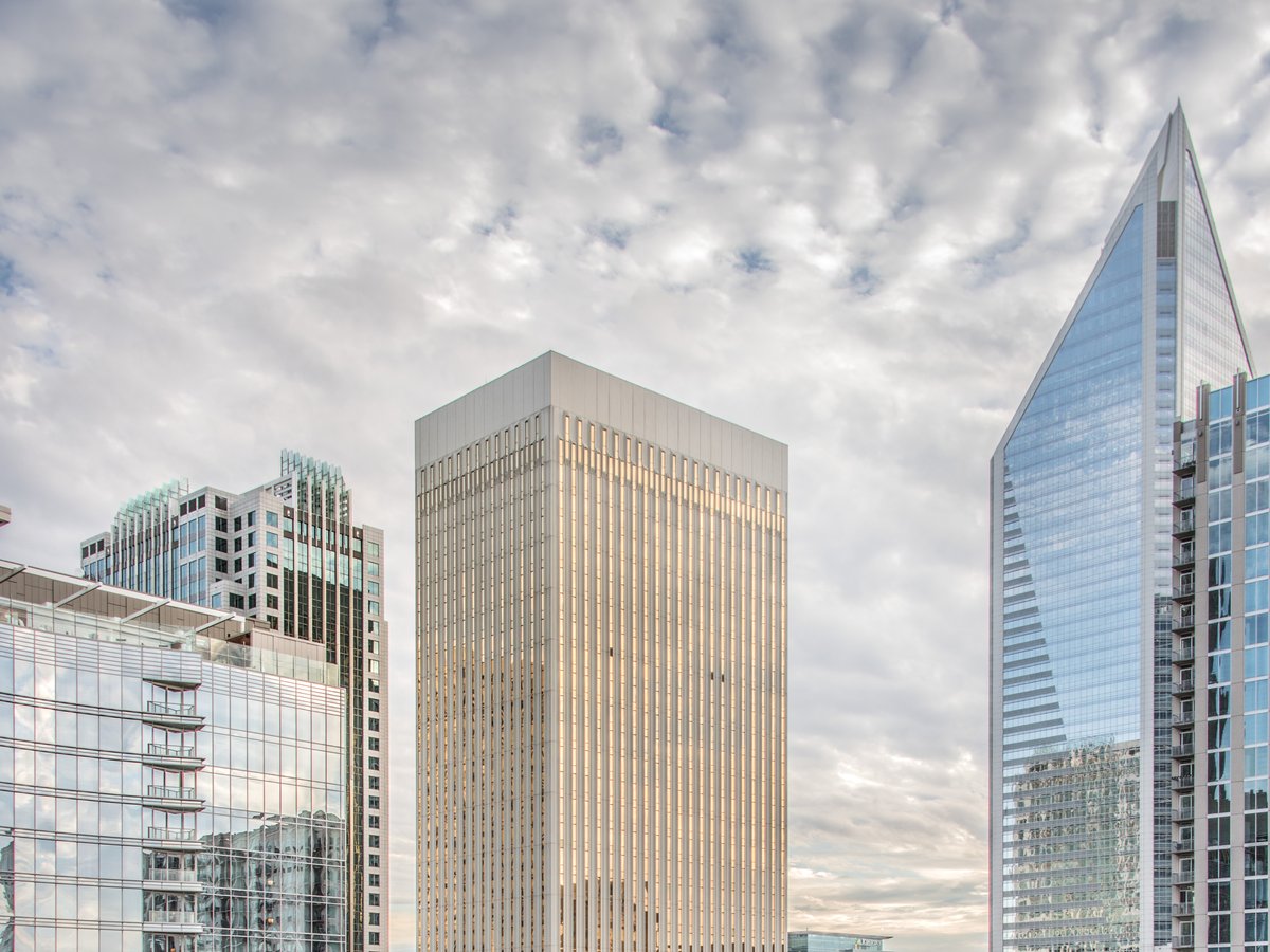 uptownuptown Oaktree Capital Group buys uptown Charlotte office tower for