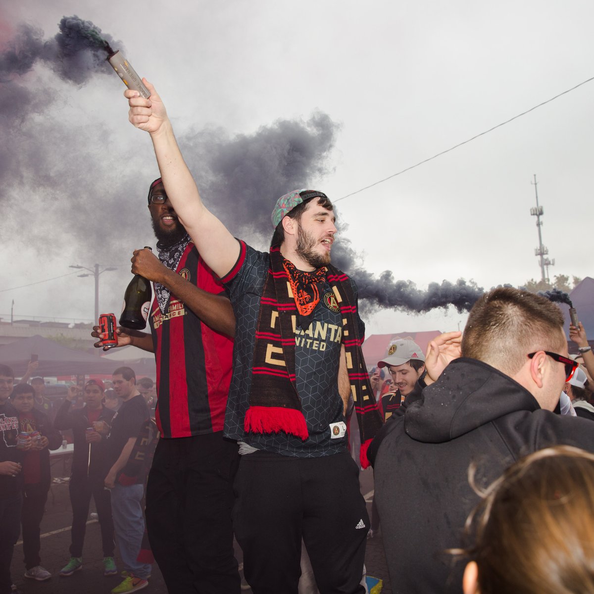 Soccer Fans Unite Downtown - Downtown Jacksonville