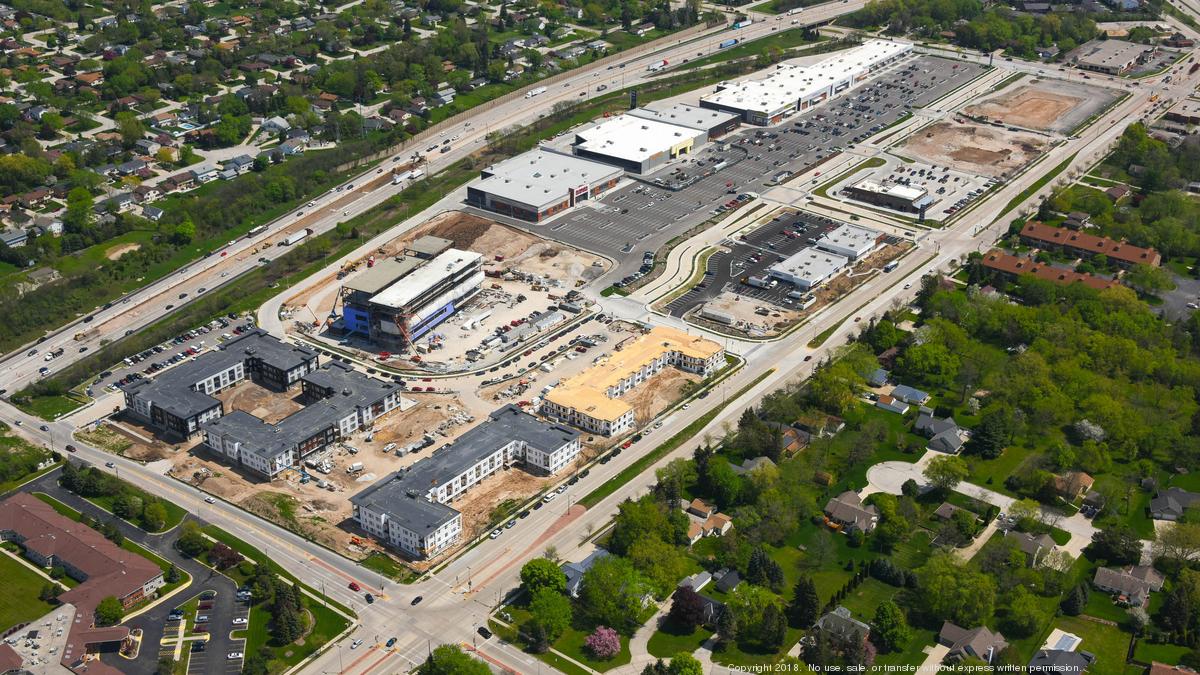Milwaukeearea suburban construction from the air Milwaukee Business