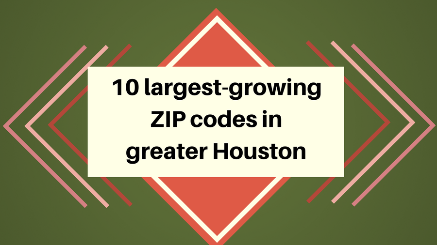 U.S. Census ZIP codes in Katy, Richmond added the most people in the U