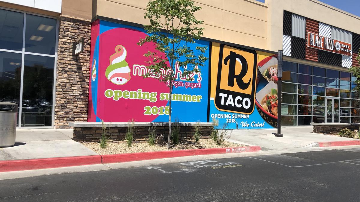 Coronado Center Rusty Taco Menchies Frozen Yogurt opening Albuquerque