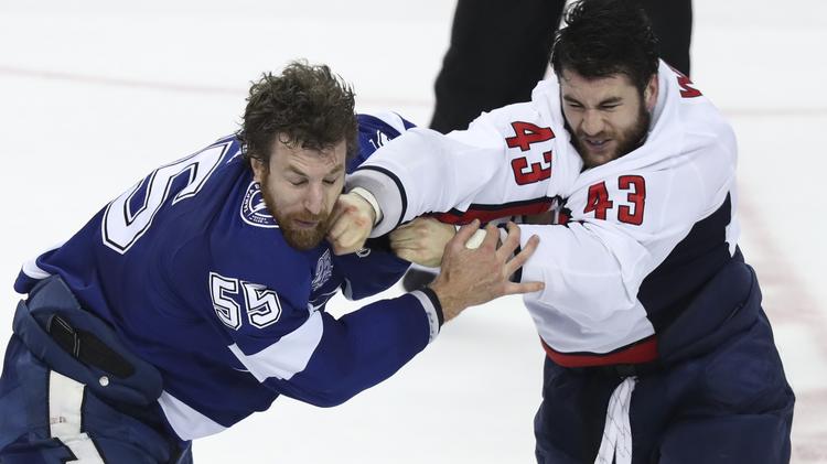 Bash Boxing lands Capitals' Tom Wilson 