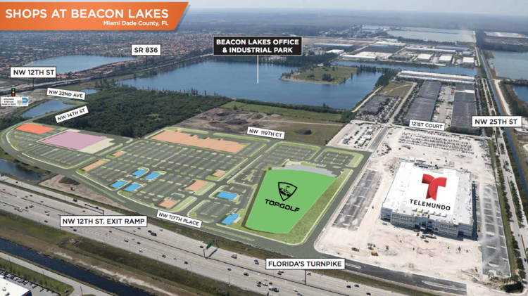 Stiles Corp Completes Purchase Of Shops At Beacon Lakes Development Site In Miami Dade County From Prologis South Florida Business Journal