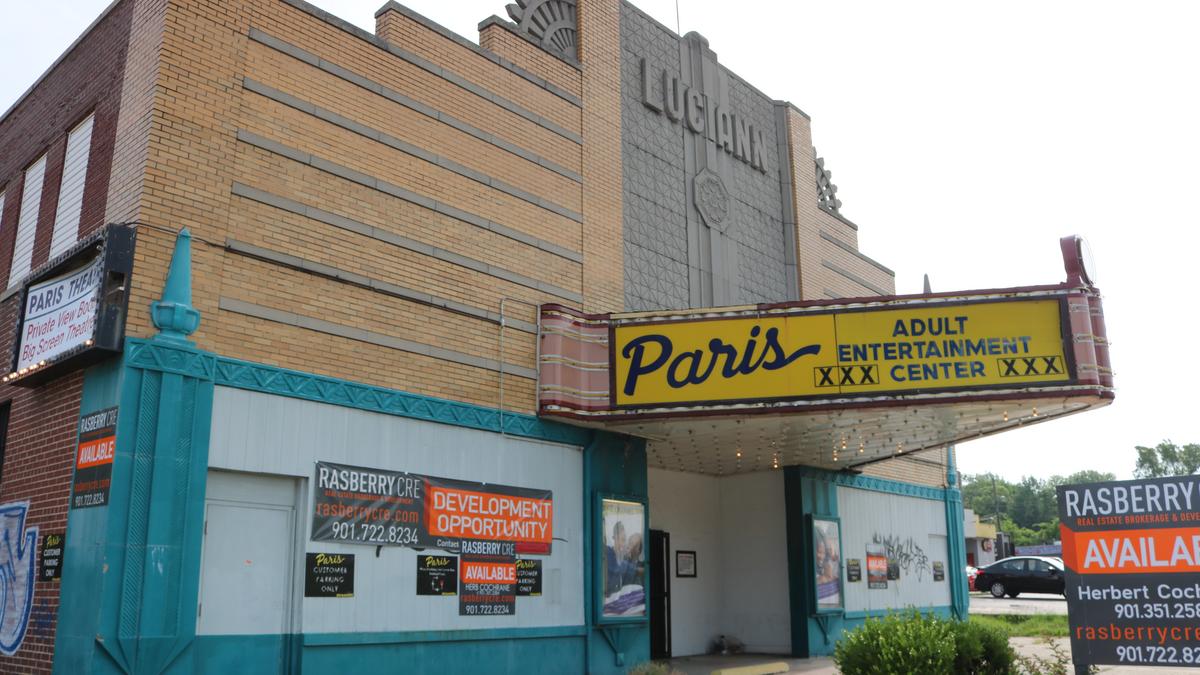 Memphis' Luciann Theatre, most recently home to the Paris Adult