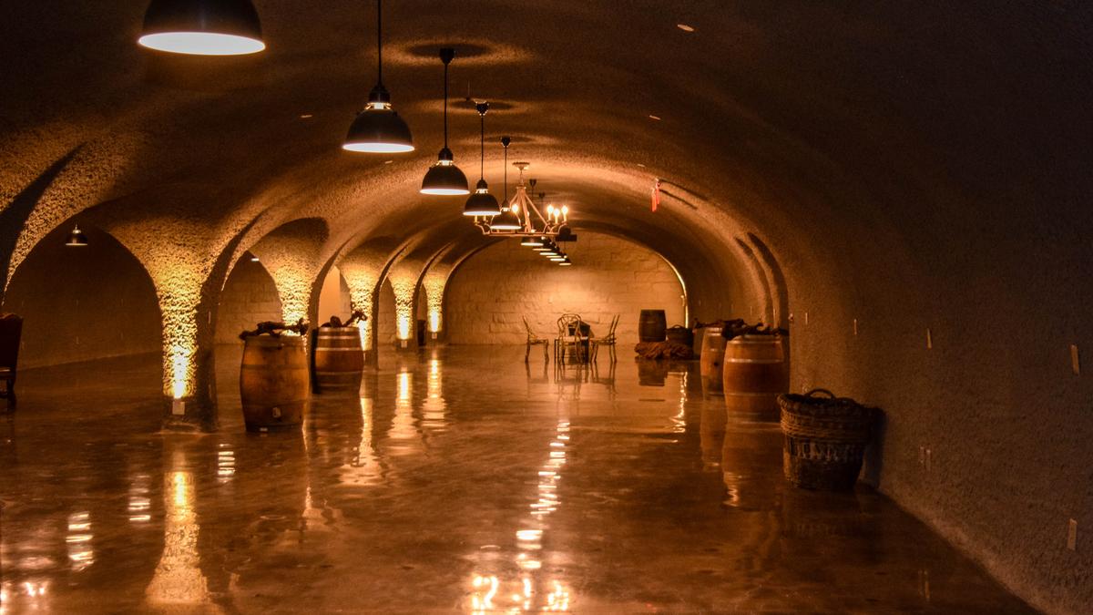 Tour the old Tenneco nuclear bunker now a wine cave northwest of
