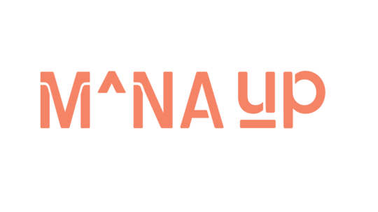 mana up salmon logo transparent