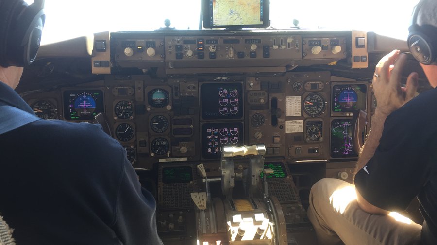 Honeywell Aerospace shows off its technology on a test flight around