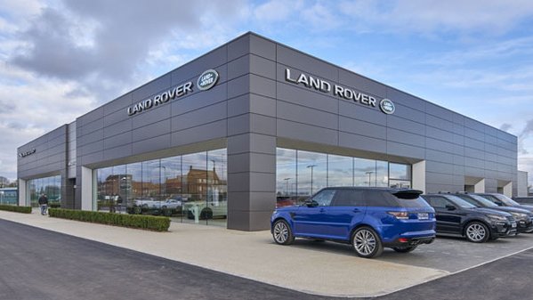 Jaguar Land Rover Minneapolis Renderings