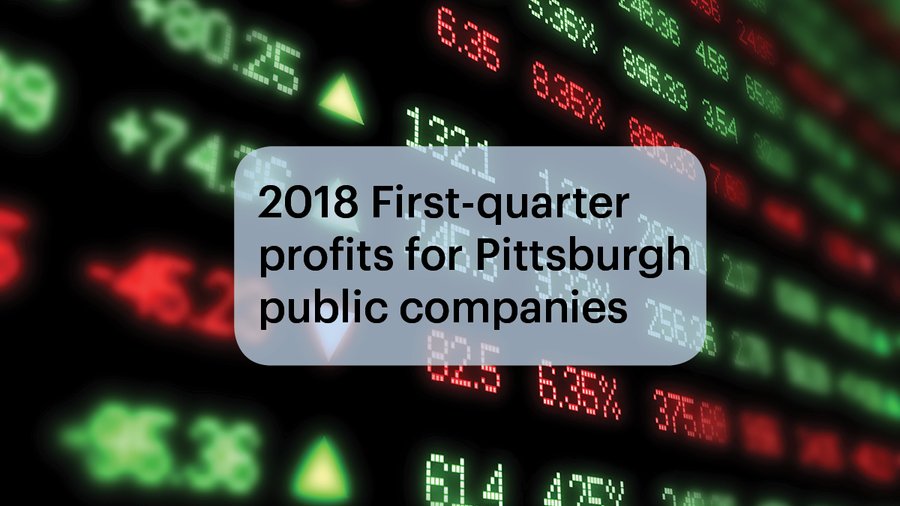 Slideshow Firstquarter earnings at Pittsburgh region's public