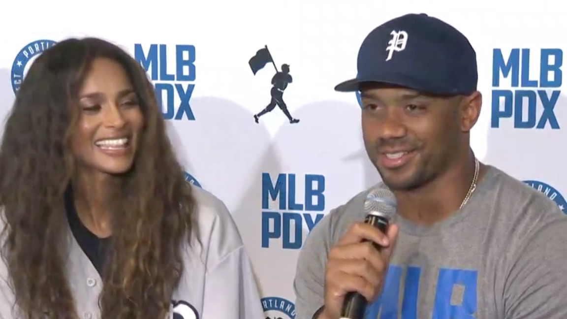 Russell Wilson, Ciara say joining MLB to Portland group was a no