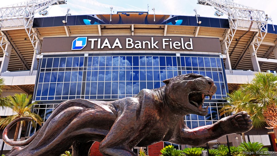 Jacksonville Jaguars stadium undergoing name change from TIAA to EverBank -  Jacksonville Business Journal