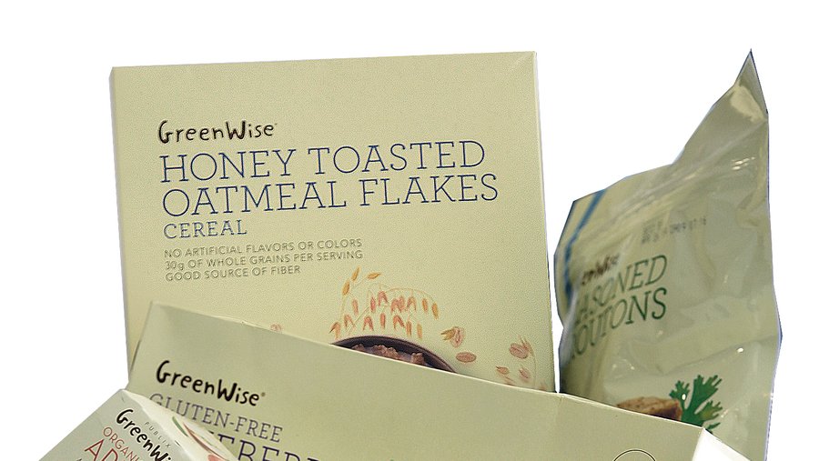 GreenWise Oatmeal Flakes Honey Toasted Cereal 16 oz BOX