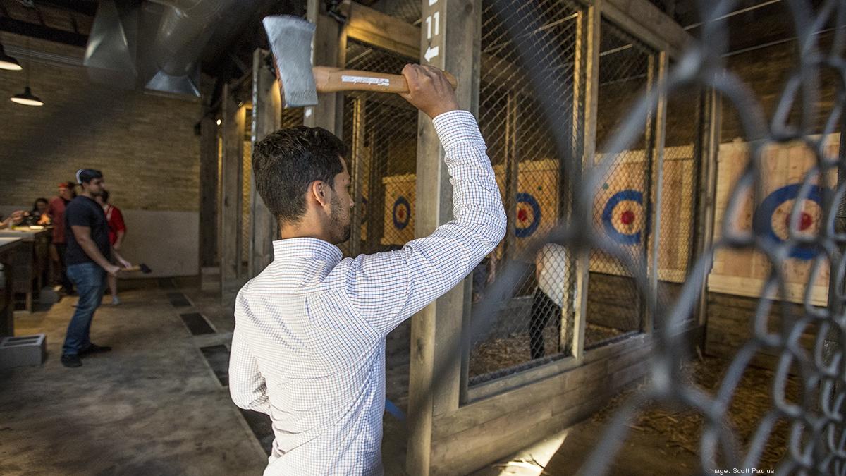 Inside look AXE MKE brings axethrowing to Milwaukee's east side