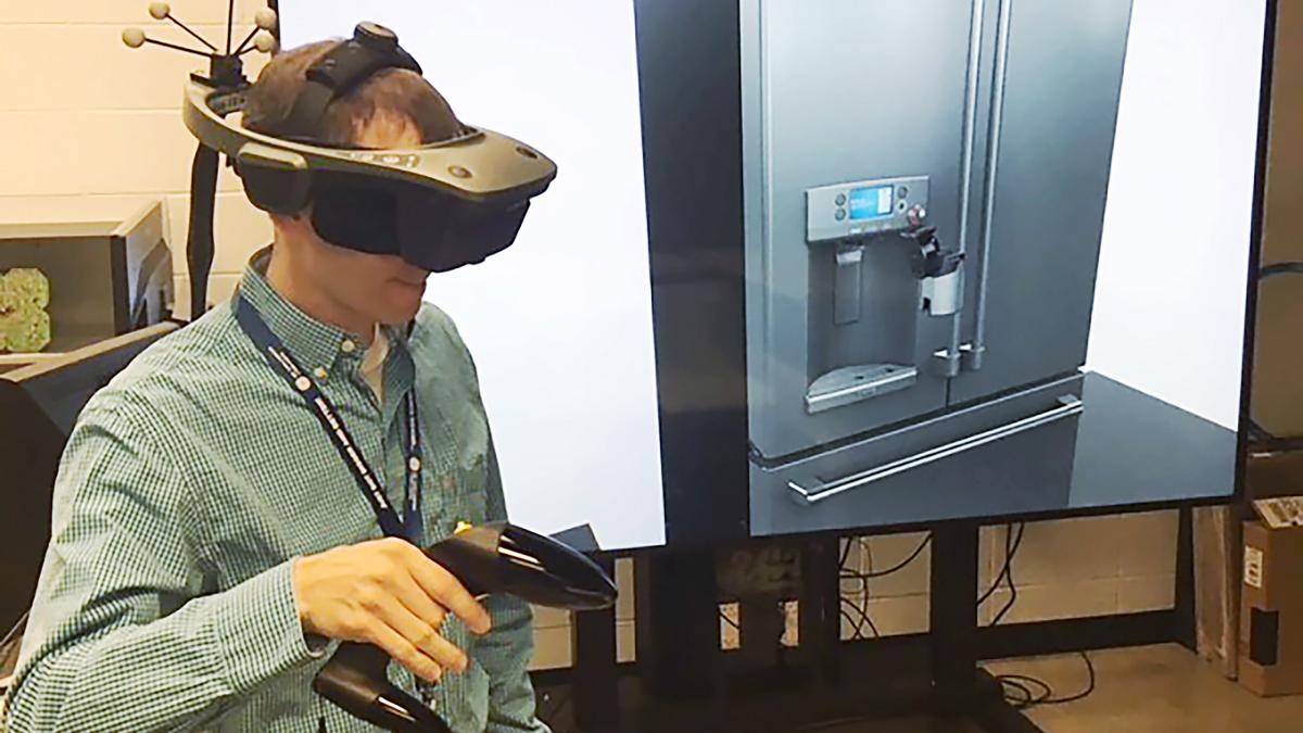 GE Appliances' rapid prototyping center uses virtual reality for