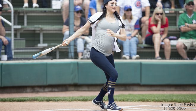 Brewers' wives beat Cubs' on the softball field for a good cause: Slideshow  - Milwaukee Business Journal