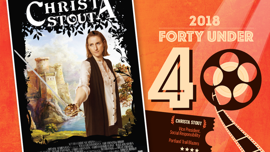 Forty Under 40 of 2018 Portland Trail Blazers' Christa Stout